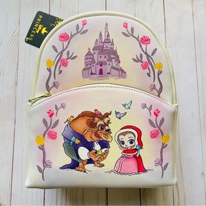 Loungefly Disney Chibi Beauty Beast Belle Mini Backpack